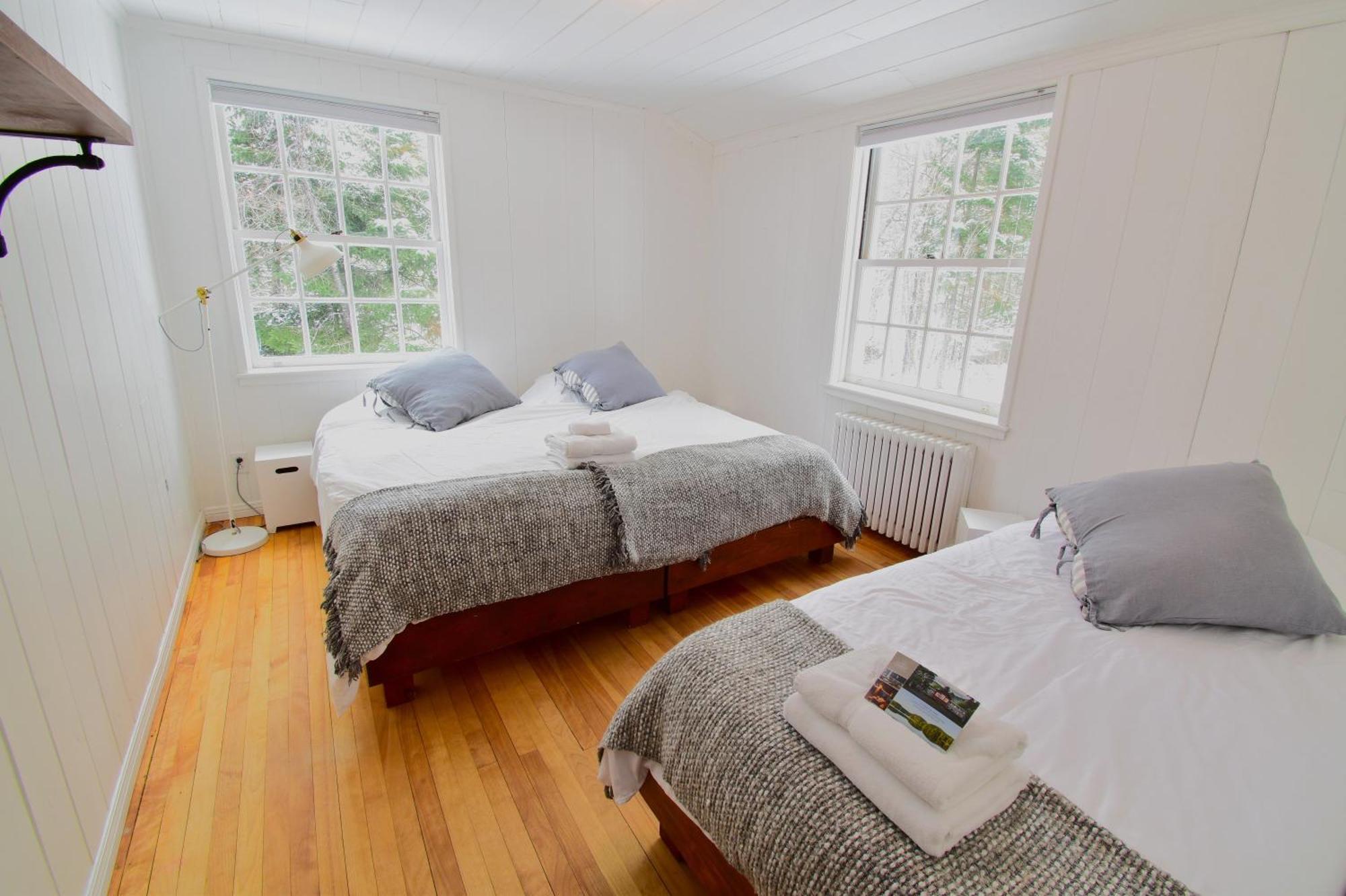 Le Partage Lodge: Destination Plein Air Et Sociale Val-Morin 外观 照片