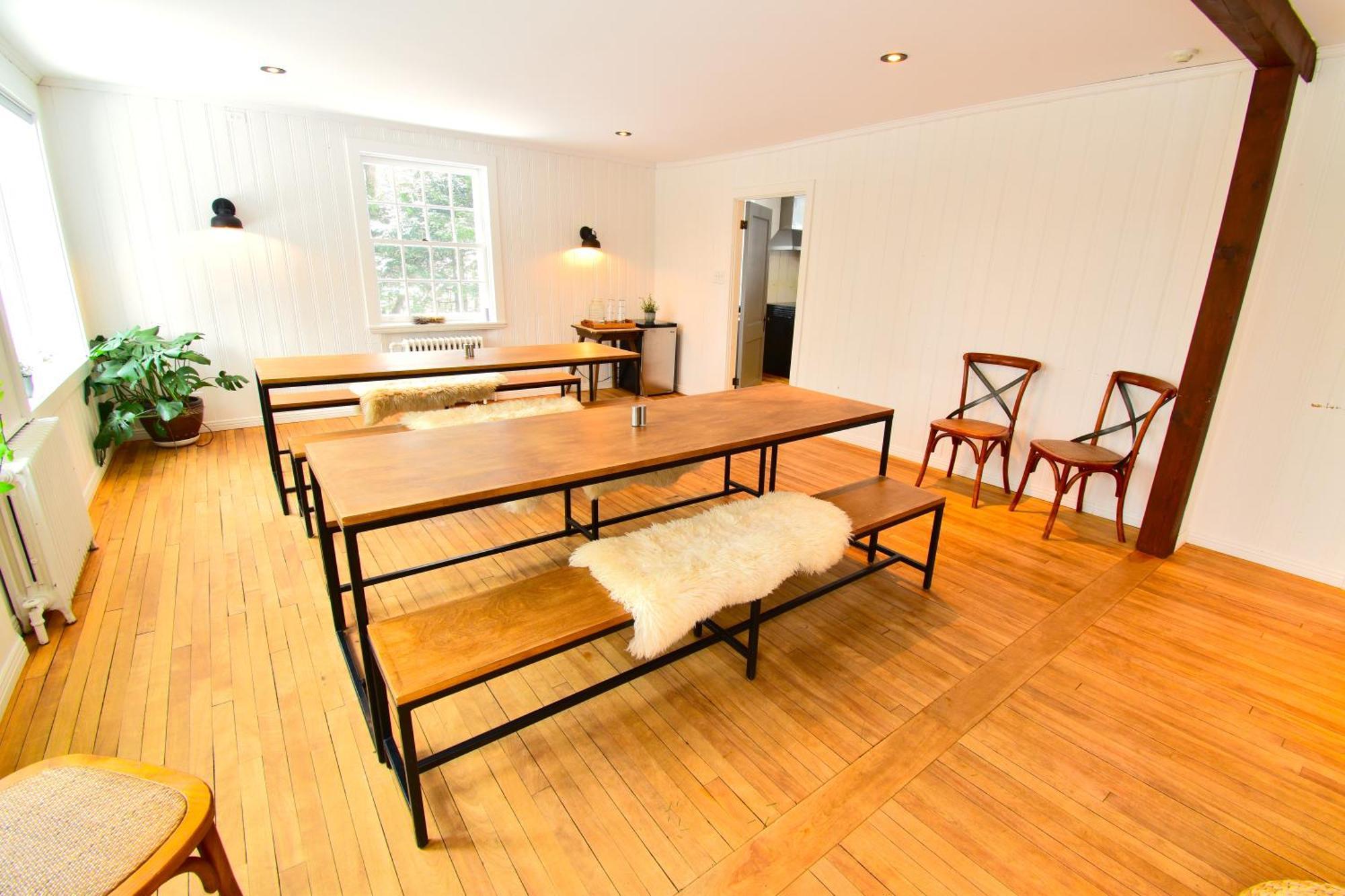 Le Partage Lodge: Destination Plein Air Et Sociale Val-Morin 外观 照片