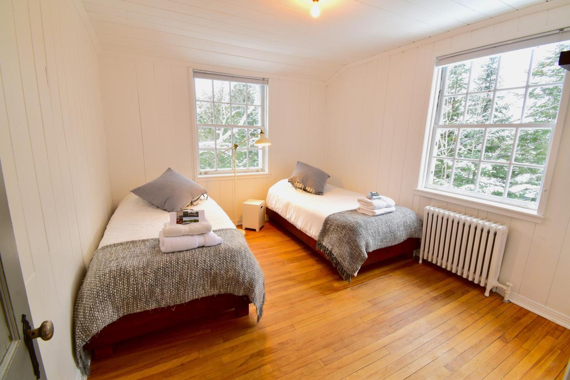 Le Partage Lodge: Destination Plein Air Et Sociale Val-Morin 外观 照片