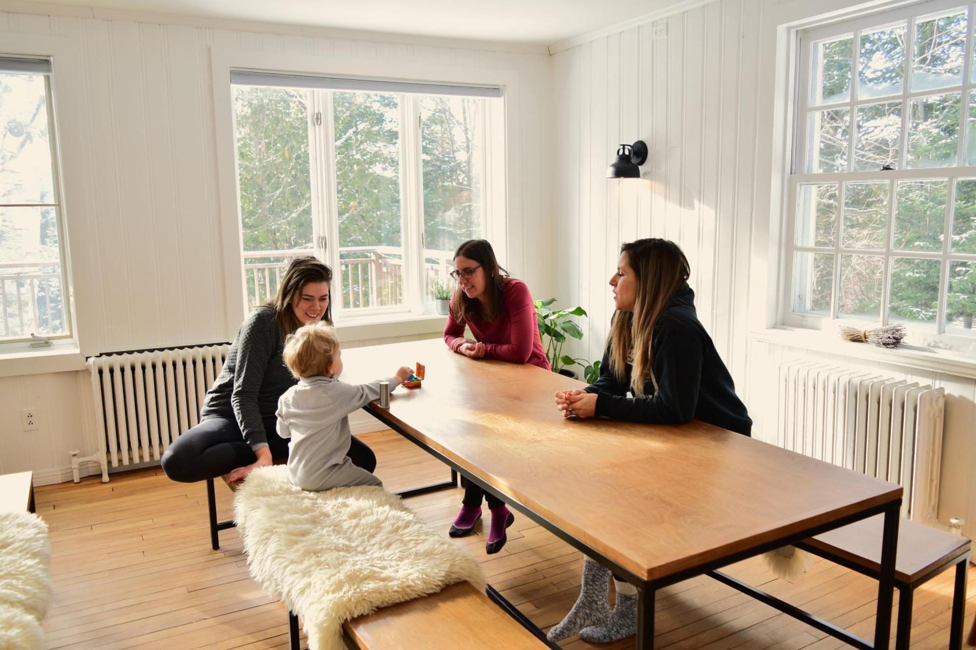 Le Partage Lodge: Destination Plein Air Et Sociale Val-Morin 外观 照片